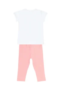 Denokids Cute Mice Girls Summer T-shirt Tights Set - Image 4