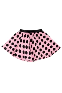 Denokids Polka Dot Cheetah Girl's Summer T-shirt Pink Skirt Set - Image 7