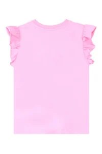 Denokids Abra Catabra Frilly Girl's Summer T-Shirt Shorts Set - Image 6