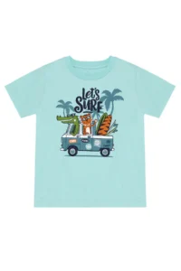 Denokids Let's Surf Boys' T-Shirt Shorts Set - Image 5
