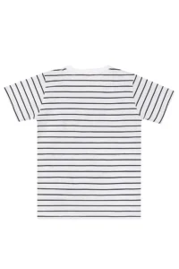 Denokids Cute Dino Striped Boy's Summer T-shirt Capri Shorts Set - Image 6
