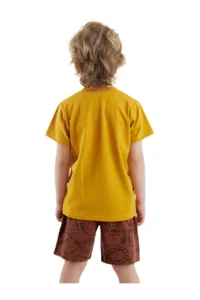 Denokids Wild Boys' Summer T-Shirt Shorts Set - Image 2