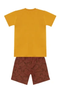 Denokids Wild Boys' Summer T-Shirt Shorts Set - Image 4