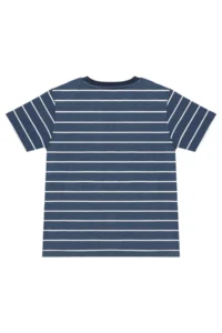 Denokids Striped Sailor Dino Boy's Summer T-shirt Capri Shorts Set - Image 6