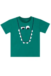 Denokids Funny Crocodile Boy Summer T-shirt Pocket Capri Shorts Set - Image 5