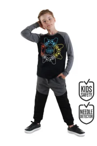 Denokids Let's Play Boys' T-Shirt Pants Set - Image 2