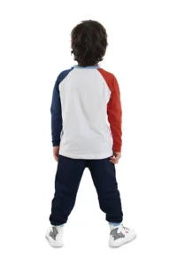 Denokids Bricks Dino Boys' T-Shirt Pants Set - Image 2
