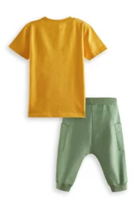 Denokids skater Boys' T-Shirt Capri Shorts Set - Image 4