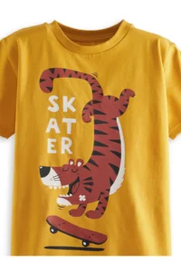 Denokids skater Boys' T-Shirt Capri Shorts Set - Image 6