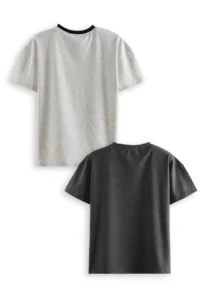 Denokids Just Smile Boys' 2 Sets Paket T-Shirt - Image 4