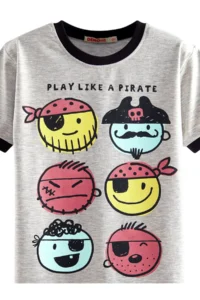 Denokids Pirate Boys' T-Shirt Shorts Set - Image 5