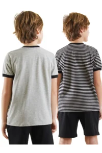 Denokids Pirate Boys' 2 Sets Paket T-Shirt - Image 2