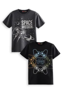 Denokids Start Game Boys' 2 Sets Paket T-Shirt - Image 3