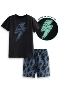 Denokids Şimşek Boys' T-Shirt Shorts Set - Image 3