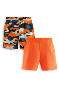 Denokids Boys' Basic 2 Sets Paket Shorts - Image 4