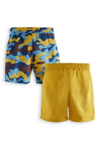 Denokids Boys' Basic 2 Sets Paket Shorts - Image 4