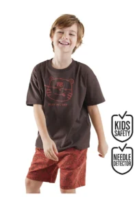 Denokids Play Boys' Basic T-Shirt Shorts Set