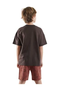 Denokids Play Boys' Basic T-Shirt Shorts Set - Image 2