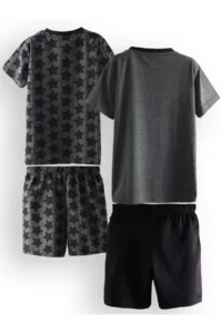 Denokids Starry Dino Boys' 2 Sets Pajamas Set - Image 4