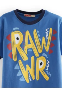 Denokids Rawr Boys' 2 Sets Paket T-Shirt - Image 5