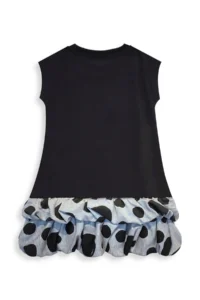 Denokids Girl's Dress Black Cat Spring Summer Season 4-10 Years - Image 5