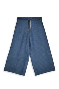 Denokids Girl's Suit Denim Look Blouse Trousers Woven Summer 4-10 Years - Image 8