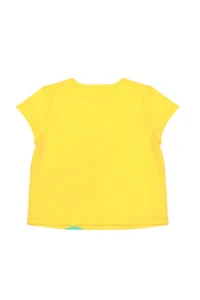 Denokids Girls' Suit Yellow T-shirt Shorts Suit Spring Summer 2-7 Years - Image 7