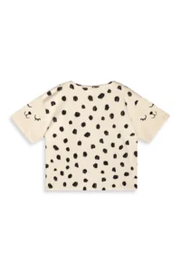 Denokids Girl's Suit Leopard Towel Fabric T-shirt Shorts Suit Summer 4-9 Years - Image 7