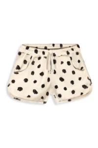 Denokids Girl's Suit Leopard Towel Fabric T-shirt Shorts Suit Summer 4-9 Years - Image 8