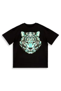 Denokids Boy's Suit Tiger Printed 100% Cotton T-Shirt Shorts Summer Suit - Image 6