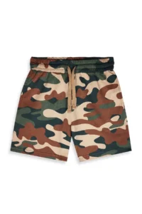 Denokids Boy's Set Camping Printed Interactive T-Shirt Shorts Double Set Summer 2-8 Years - Image 8
