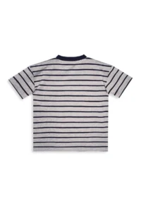 Denokids Boy's Suit Striped T-Shirt Pirate Shorts Summer Suit - Image 7