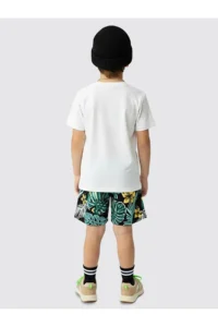 Denokids Boy's Suit Crocodile Hawaii Printed T-Shirt Shorts Double Suit Summer 2-8 Years - Image 2