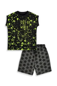 Denokids Out Of World Boys' T-Shirt Shorts Set - Image 4
