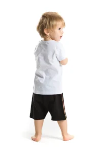 Denokids Baby Racer 03 Baby Size T-Shirt Shorts Set - Image 2