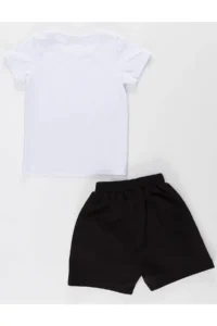 Denokids Baby Racer 03 Baby Size T-Shirt Shorts Set - Image 4