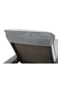 DensHaus Dark GRAY anthracite Sunbed Beach Towel Cotton - Image 2