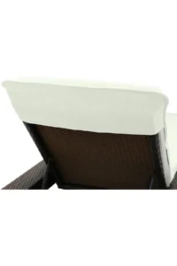 DensHaus 75x200 Weiß Beach Sunbed Towel Cotton - Image 3