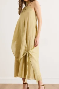 Olalook Women's Water Green Bohemian 2 Piece Design Dress - Image 5