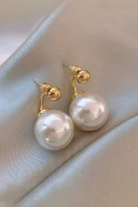 Glaren Big with bible Gold Color Women Hayalet Earrings - Image 3