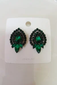 Glaren Green Cam Rocky Evening Gown Women Earrings - Image 4