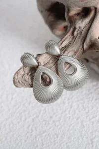 Glaren Dangling Silver Color Women Earrings