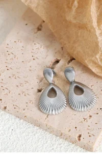Glaren Dangling Silver Color Women Earrings - Image 3