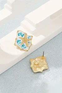 Glaren Design Enameled Starfish Women Earrings - Image 3