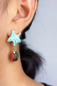Glaren Modern Design Gold Color Women Earrings