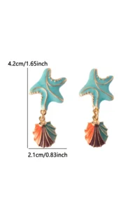 Glaren Modern Design Gold Color Women Earrings - Image 3