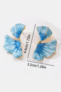 Glaren Modern Design Turquoise Color Women Earrings - Image 3