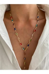 MagicStone Mekik Cam Rocky Y Necklace - Image 2