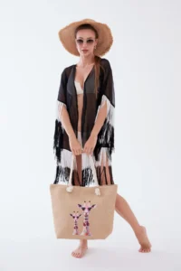 MENUSE ÇANTA Women Beach Bag Multicolored - Image 3
