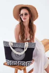 MENUSE ÇANTA Women Beach Bag Multicolored - Image 2